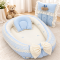 Blue Nest Bed – Fine Muslin