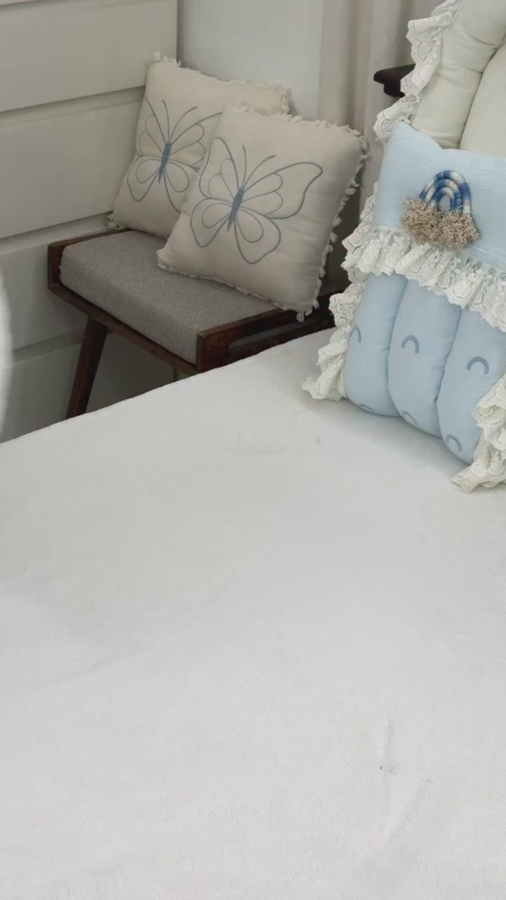 Blue & Ivory Baby Set